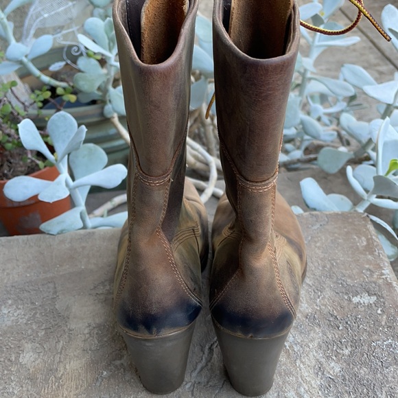 Ladies leather boots - Picture 4 of 7